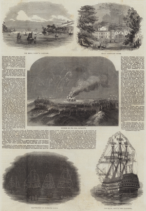Her Majesty's Marine Excursion (engraving)