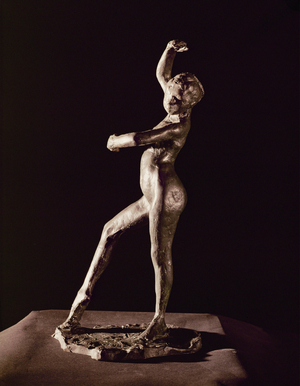 Dancer: " Position de quatrieme devant sur la jambe gauche " (bronze)