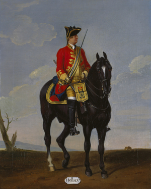 Private, 2nd Troop of Horse Guards, 1751 (oil on canvas)
