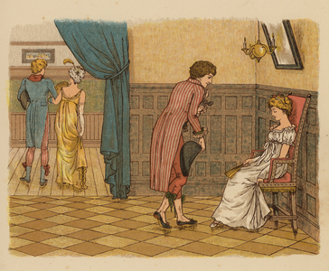 Illustration for Dreams, Dances, and Disappointments (colour litho)