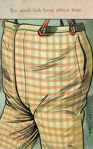 You would look funny without these (colour litho)