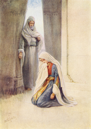 The Mother Who Asked God for a Baby (colour litho)