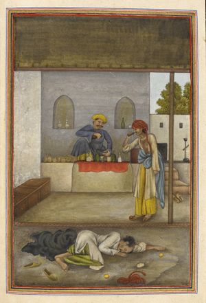 Kalal, a Hindu caste of distillers or tavern-keepers.
