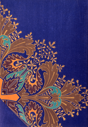 Pattern, illustration from 'Studies in Design' by Christopher Dresser, published 1876 (colour litho)