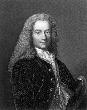 Francois Marie Arouet aka Voltaire (engraving)