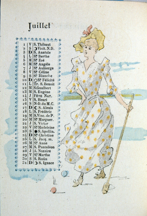 July, 1895 (drawing)