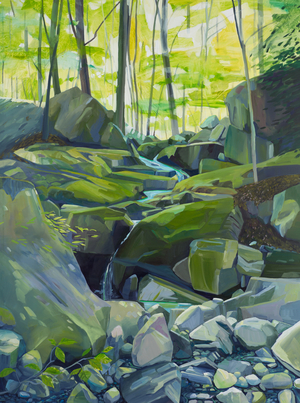 Silver Linings, 2020 (oil on canvas)