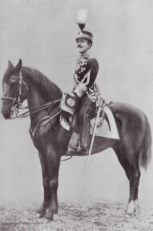 HIJM the Mikado of Japan (b/w photo)