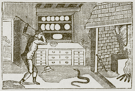 The Countryman and the Snake (engraving)