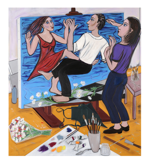 Twist, 2010 (oil on canvas)