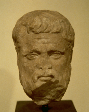Plato (428/427-348/347 BC), Bust, 2nd-3rd C, AD