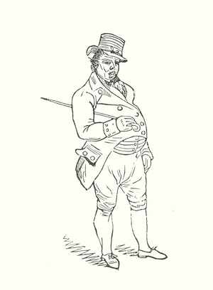 Portrait of Thomas Clio Rickman, the Original Publisher of Paine's Rights of Man (engraving)