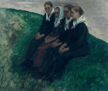 Four friends, 1895