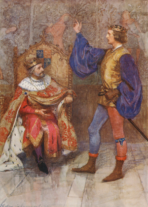 Shakespeare, King Henry IV, Part I (colour litho)