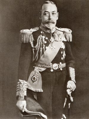 George V, .  From The Story of 25 Eventful Years in Pictures, published 1935.