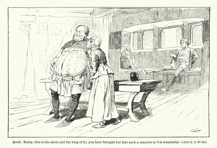 Shakespeare: The Merry Wives of Windsor (litho)