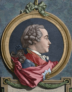 Grigoryevic Grigorij Orlov (1734-1783). Military and Russian statesman. Portrait (colour engraving)