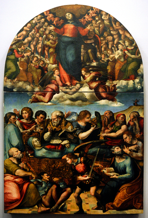 Dormition and Assumptin of Mary, 16th century