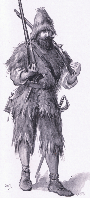 My figure was indeed very fierce (litho)
