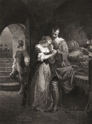 Sir Walter Raleigh Parting With His Wife.