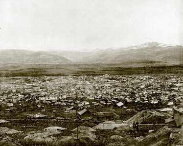 Leadville, in Colorado (b/w photo)