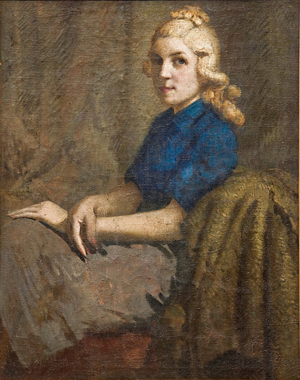 Mrs Tagliazucchi, 1931 (oil on canvas)