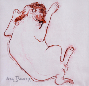 Pug Puppy 1, 2005 (ink on wet paper)