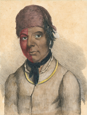 John Skenandoa, also known as Shenandoah. Portrait.