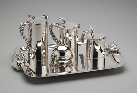 Coffee set, 1983 (silver plate)
