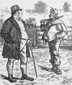 Typical fashion of the 19th Century, 1850