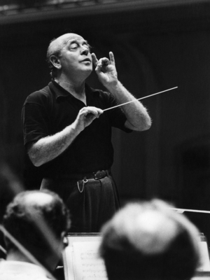 Hamburg 1963 Eugene Ormandy, conductor, 1963 (photo)