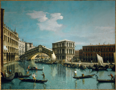 The Rialto bridge, Venice …