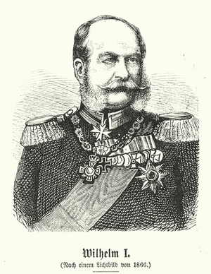 Wilhelm I, 1797-1888 (engraving)
