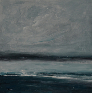 Solitude Bay II (acrylic on board)