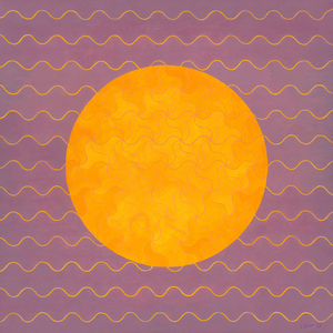 Summer Sunrise, 2022 (acrylic on canvas)