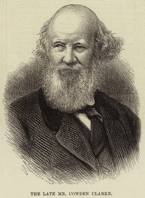 The Late Mr Cowden Clarke (engraving)
