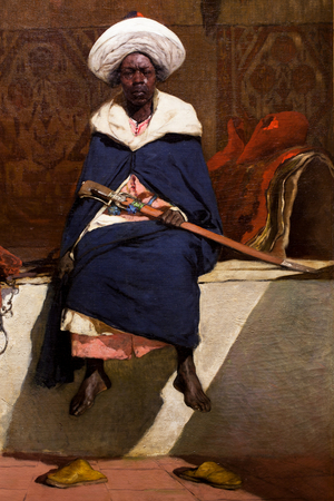 The Moroccan Caliph Tahamy, 1883 (Oil on canvas)
