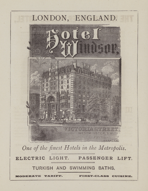 Advertisement (litho)