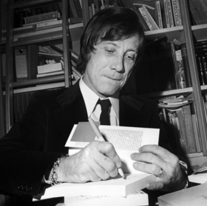 French Writer Jean Carriere Received The Goncourt Prize November 1972 (b/w photo)