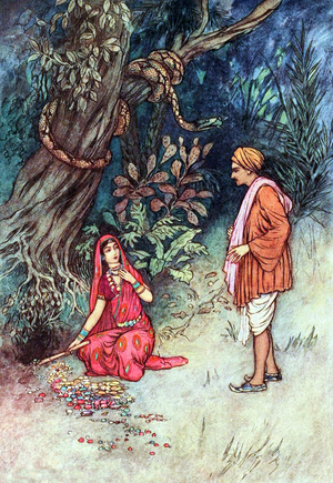 UK: 'Folk Tales of Bengal', Warwick Goble (1862-1943), 1912