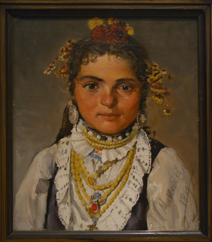 Peasant girl, 1892 (oil painting)