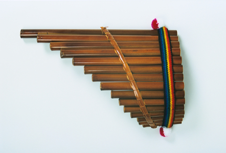 Panpipes from South America