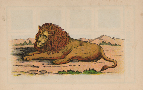 Page from the Magical Book (colour litho)