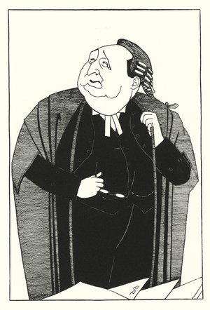 Sir Henry Curtis Bennett (litho)