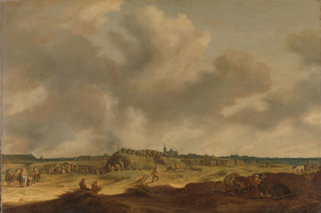 Frederik Hendrik’s Siege of ’s-Hertogenbosch, 1629 (oil on canvas)