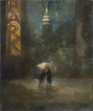 Rain NYC, 2013 (oil on canvas)