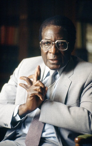 Robert Mugabe, President of Zimbabwe., 2009 (photo)