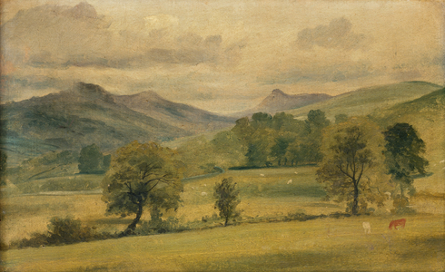 A View in the Lake District, c.1800s (watercolour)