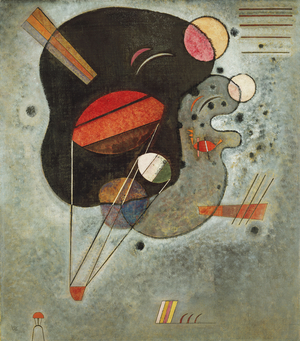 Hovering Print, 1931 (oil and tempera on board)