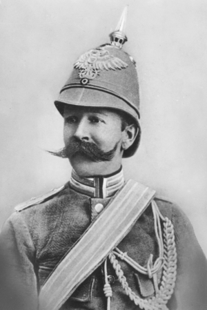 Hugo von Francois (b/w photo)